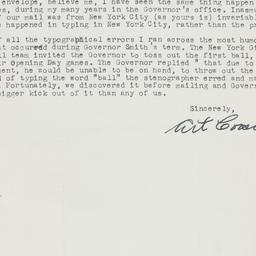 Letter: 1951 April 30