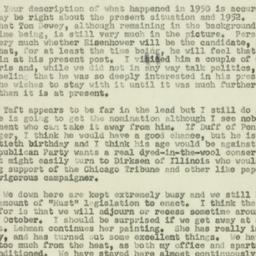 Letter: 1951 August 7