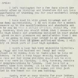 Letter: 1956 April 5