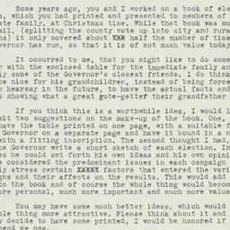 Letter: 1956 October 16