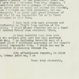 Letter: 1954 April 13