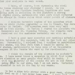 Letter: 1952 October 6