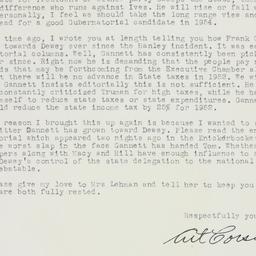 Letter: 1951 November 28