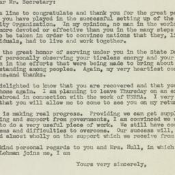 Letter: 1945 July 2