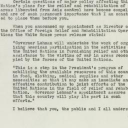Letter: 1943 August 30