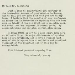 Letter: 1943 November 14