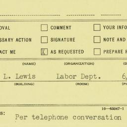 Administrative Record: 1955...