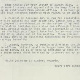 Letter: 1956 September 4