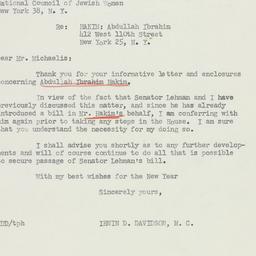 Letter: 1955 December 30