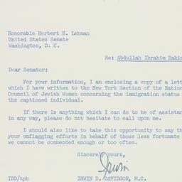 Letter: 1955 May 24