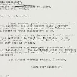 Letter: 1936 July 22