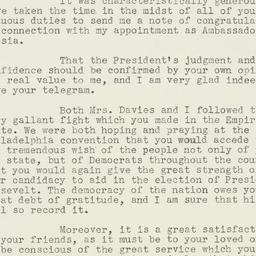 Letter: 1936 November 27