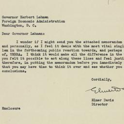 Letter: 1943 November 5