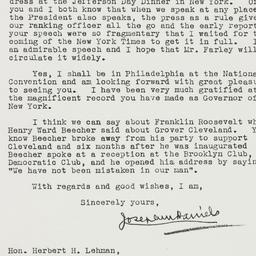 Letter: 1936 May 6