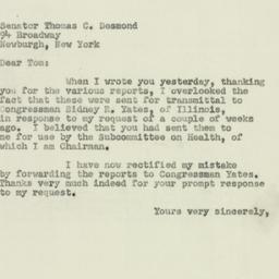 Letter: 1951 August 8