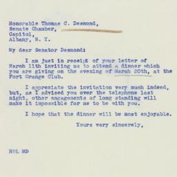 Letter: 1940 March 13
