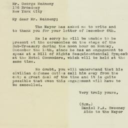 Letter: 1941 December 9