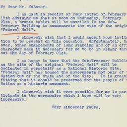 Letter: 1940 February 19