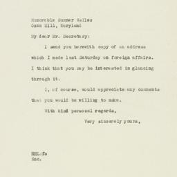 Letter: 1946 October 2