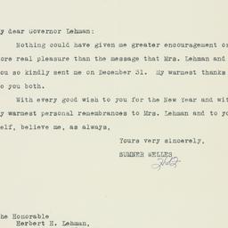 Letter: 1949 January 7