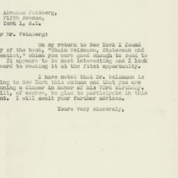 Letter: 1947 August 4