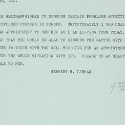 Telegram: 1945 December 31