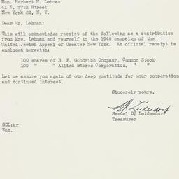 Administrative Record: 1948...