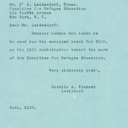 Telegram: 1951 July 13