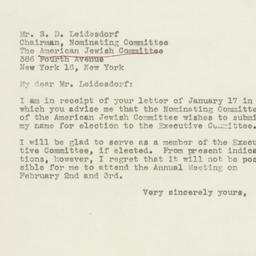 Letter: 1946 January 25