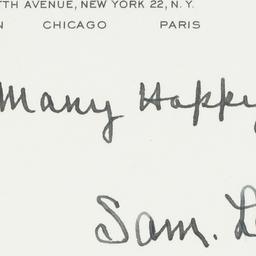 Letter: 1951 March 28