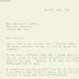 Letter: 1935 October 23