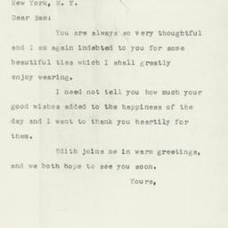 Letter: 1956 March 31