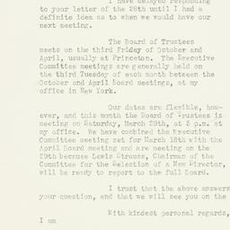 Letter: 1947 March 12