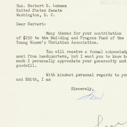 Letter: 1950 November 24