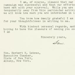 Letter: 1936 January 25