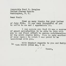 Letter: 1956 July 30