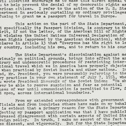 Letter: 1951 October 12