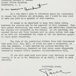 Letter: 1955 May 17