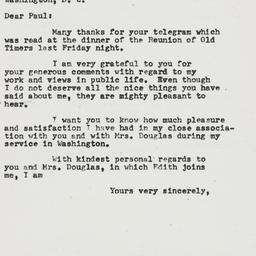 Letter: 1953 March 26