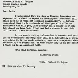 Letter: 1954 June 21