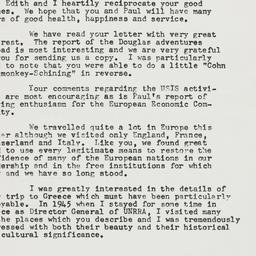 Letter: 1958 January 25