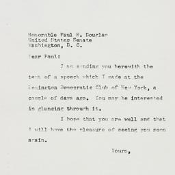 Letter: 1957 January 21