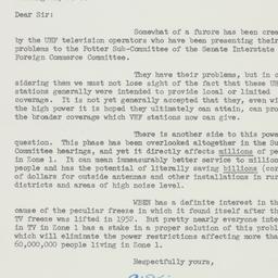 Letter: 1954 June 12
