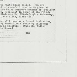 Memorandum: 1944 June 6
