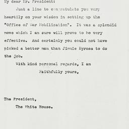 Letter: 1943 May 29