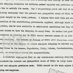 Telegram: 1944 December 15