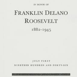 Pamphlet: 1946 July 1
