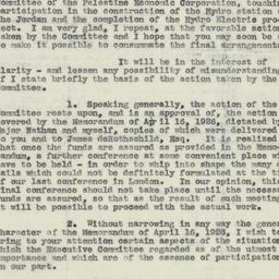Letter: 1926 May 20