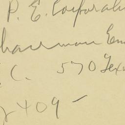Memorandum: n.d.