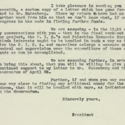 Letter: 1926 May 20